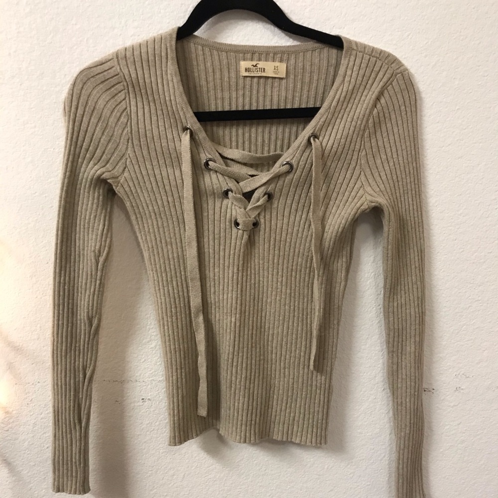 Tan sweater
